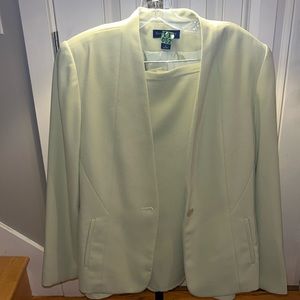 Karen Scott Lined 2-piece Skirt Suit